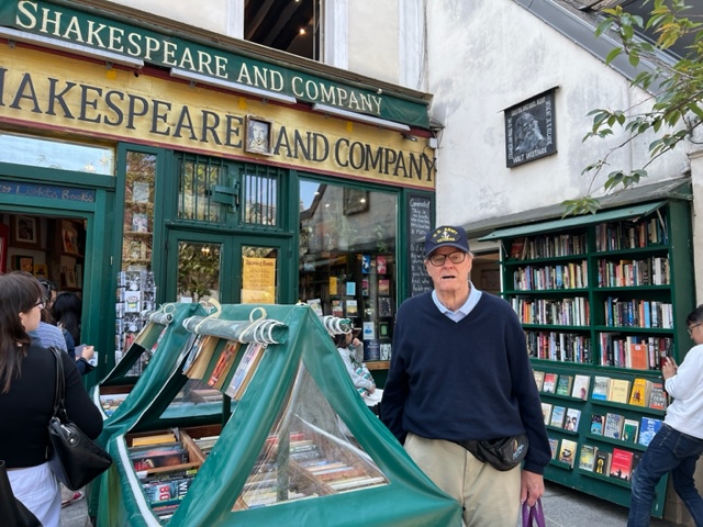 Any trip to Paris requires a visit at one of the most famous bookstores in the world. I found some real treasures there at very reasonable prices.