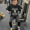 Time for a morning workout. Check out my shirt. I'm there at 4:30 am most mornings.  Come join me for a workout.